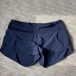 BLACK Lululemon running shorts